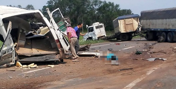 Accidente fatal en la ruta 16 cerca de Napenay ActualidadChaco